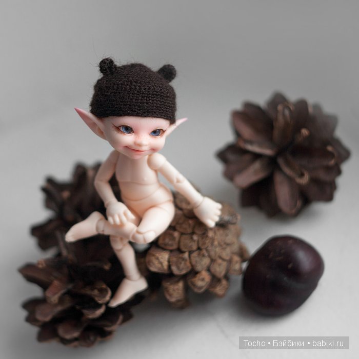 Вязаная шапочка для Realpuki Soso