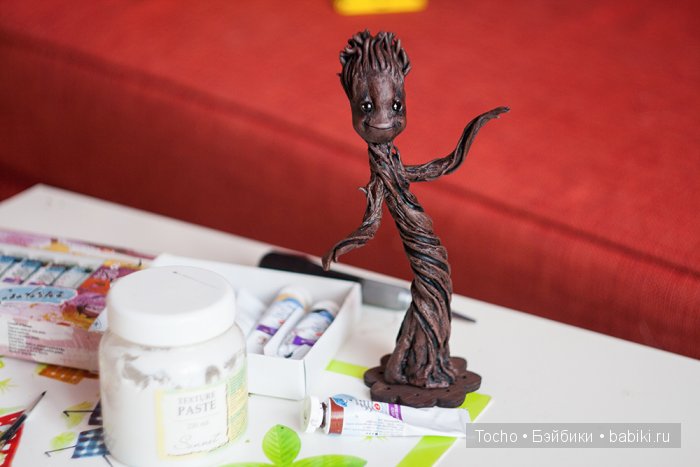 Малыш Грут — Лепка авторских игрушек и папье (фото 2)