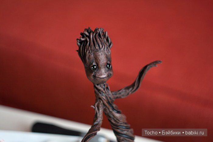 Малыш Грут — Лепка авторских игрушек и папье (фото 3)