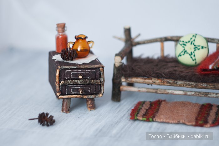 мебель, кукольная миниатюра