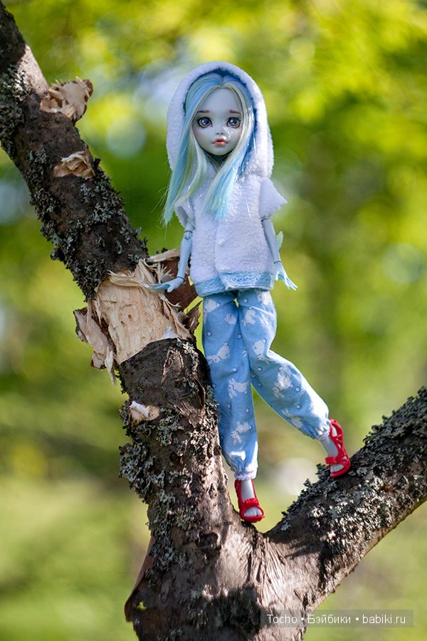 Милая Нэтт (OOAK Monster High от AnnaShrem)
