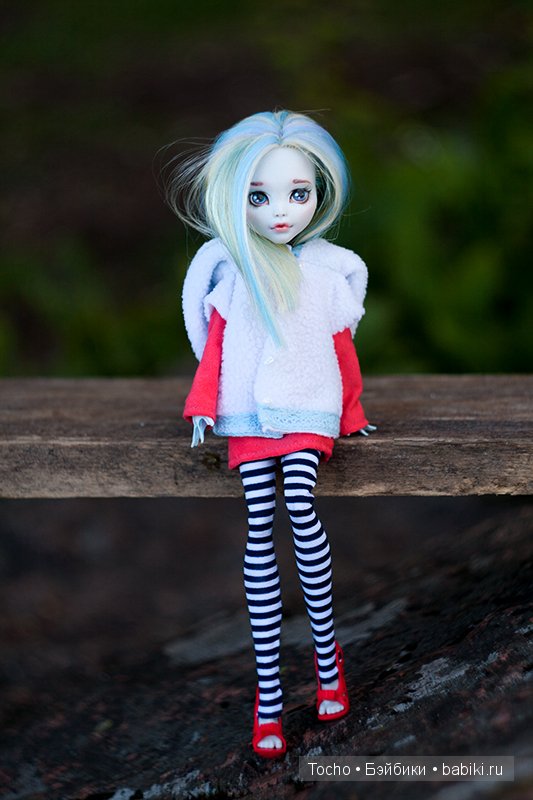 Милая Нэтт (OOAK Monster High от AnnaShrem) (фото 9)