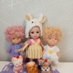 Смешнючие мини куколки!