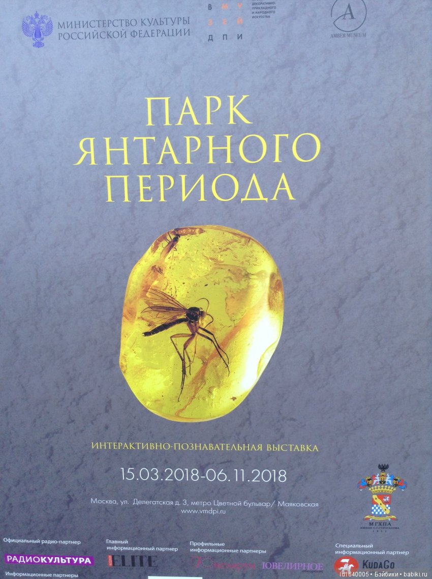 Милая сердцу Божедомка. Ч.5. Выставка "Парк янтарного периода". "Слезы Гелиад". "Янтарь и куклы" (фото 2)