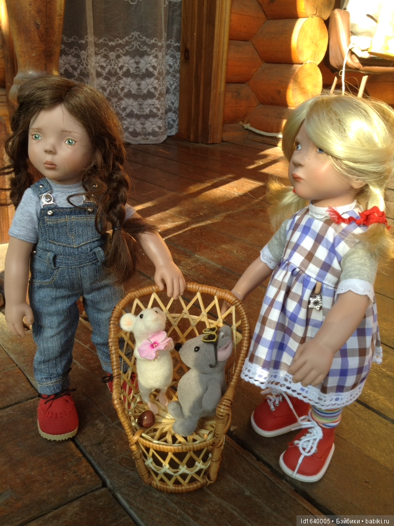 Лялька - гроза мышей. Мистер Пип