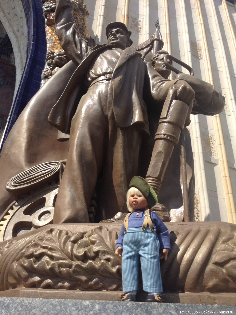 Прогулки с куклами по "территории праздника". Легенды и призраки СССР и быль 80-летней красавицы . Ч.2 (фото 7)