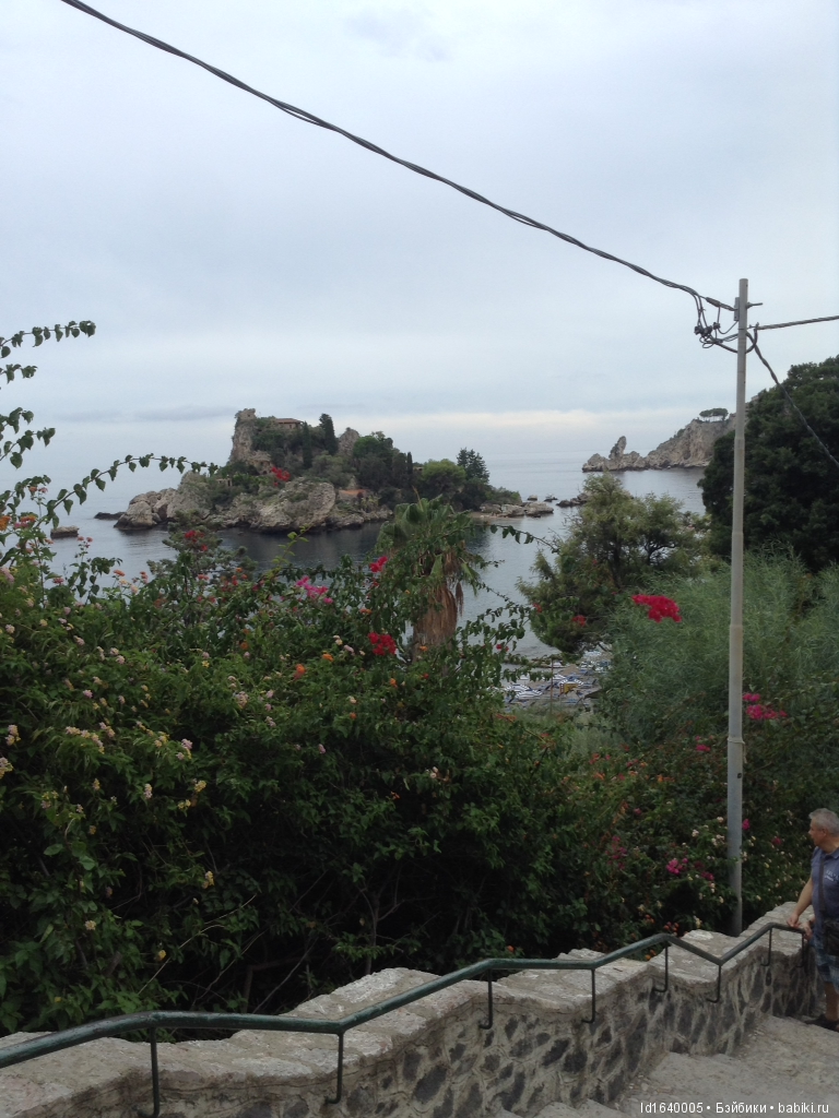 Путешествие с Минуш по Сицилии. Ч.4 Таормина - город с атмосферой счастья. Красивый остров Isola Bella