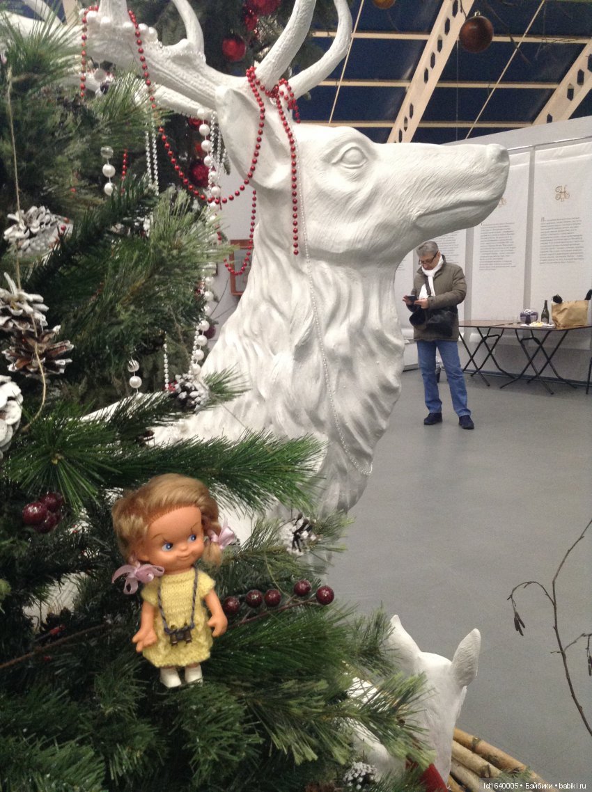 Волшебный мир Рождественских подарков на выставке "Царская кукла" (фото 5)
