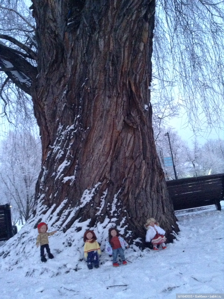 Лялькины каникулы. ч.4. Встреча друзей. Зимняя прогулка