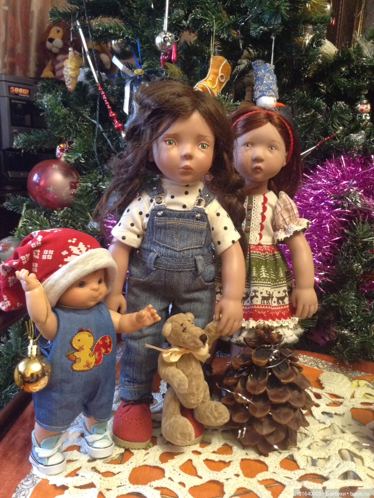 Лялькины каникулы. ч.4. Встреча друзей. Зимняя прогулка (фото 8)