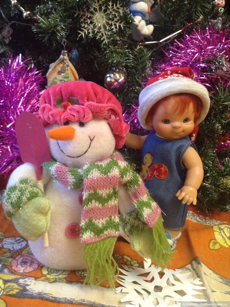 Лялькины каникулы. ч.4. Встреча друзей. Зимняя прогулка