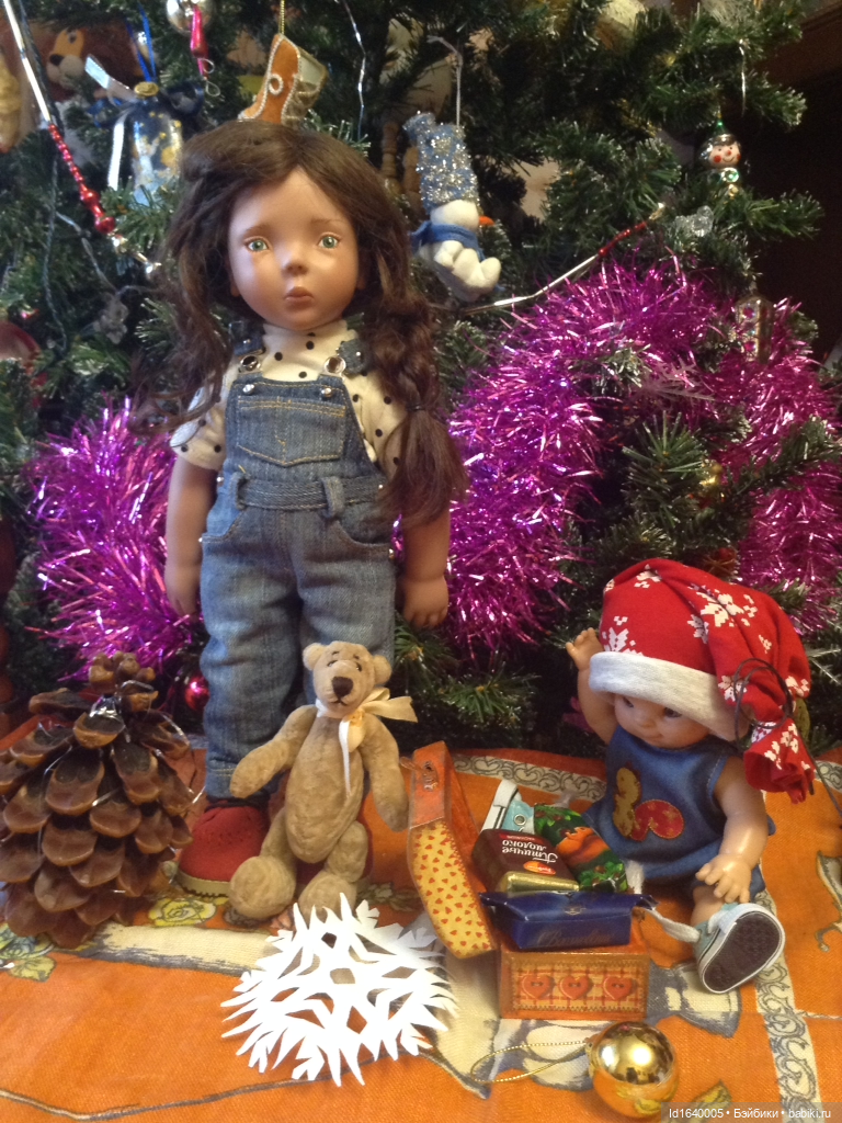 Лялькины каникулы. ч.4. Встреча друзей. Зимняя прогулка (фото 10)