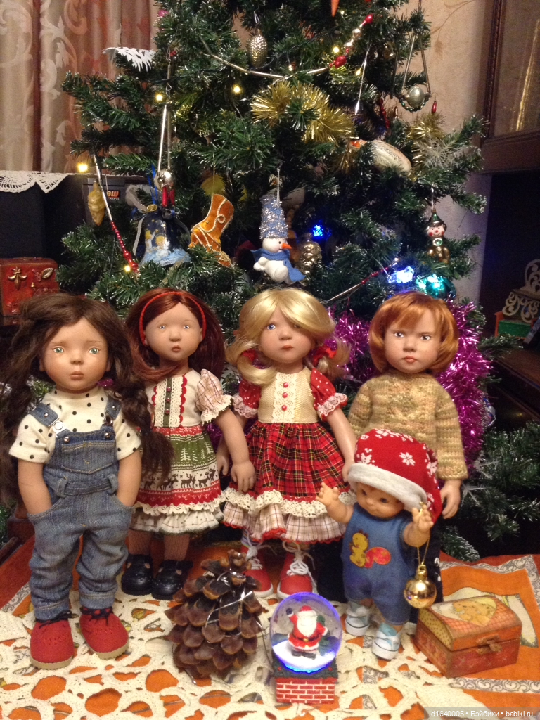 Лялькины каникулы. ч.4. Встреча друзей. Зимняя прогулка