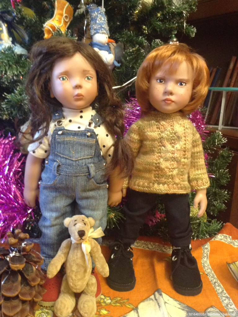 Лялькины каникулы. ч.4. Встреча друзей. Зимняя прогулка (фото 9)