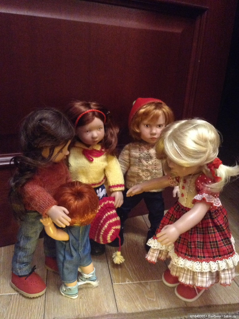 Лялькины каникулы. ч.4. Встреча друзей. Зимняя прогулка (фото 6)