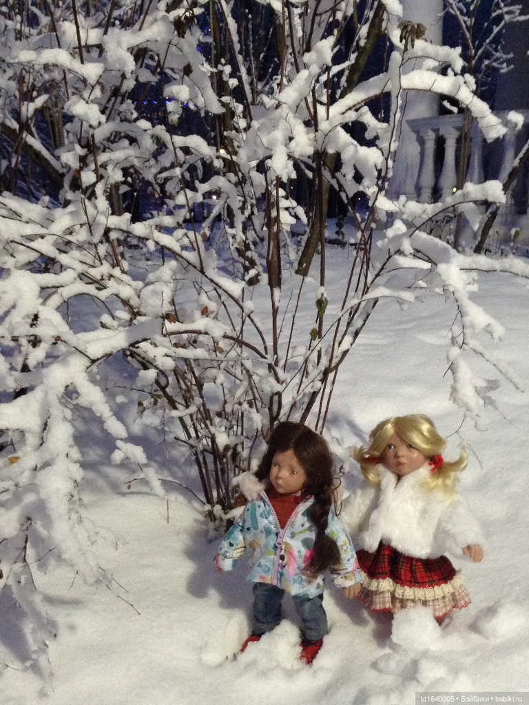 Лялькины каникулы. ч.4. Встреча друзей. Зимняя прогулка