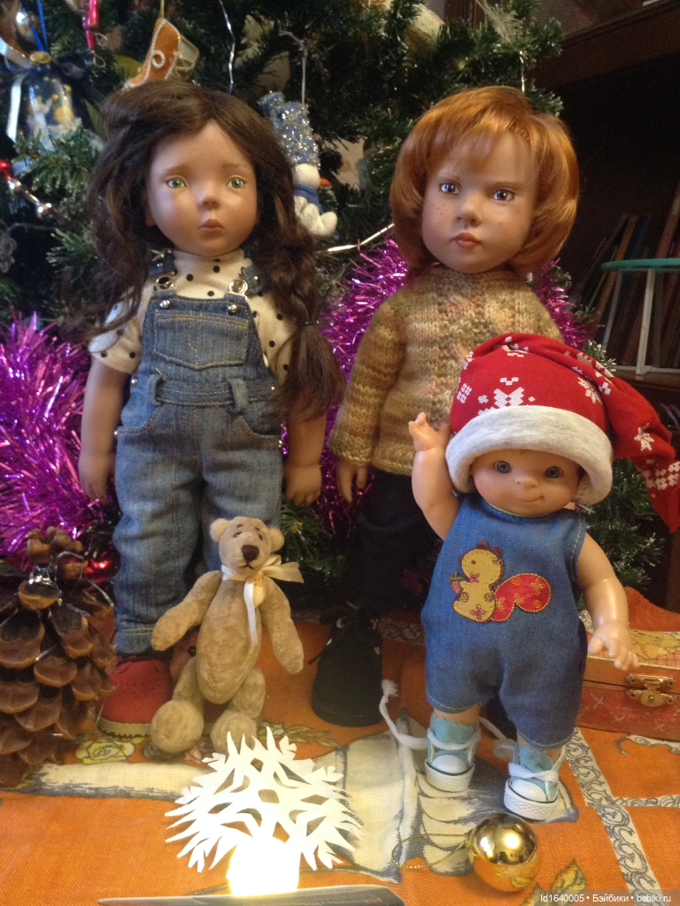 Лялькины каникулы. ч.4. Встреча друзей. Зимняя прогулка