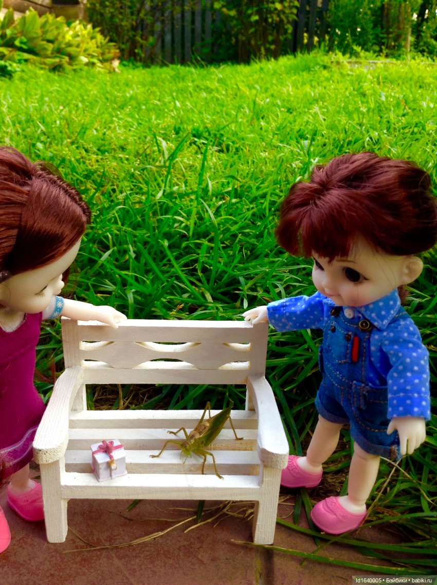 Кузнечик, который не хотел сидеть в травке