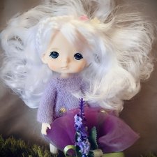 Облако твоих волос. или Фиолетовое вечернее настроение