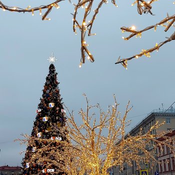 Предрождественская прогулка 1: бульвары Сретенский и Чистопрудный