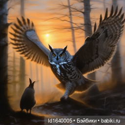 Драма на "охоте" или В гостях у совушек