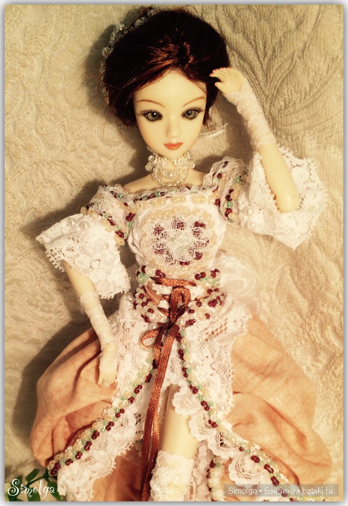 Маленькая Цветочница - новый OOАК J-Doll Vasterlanggatan (фото 8)