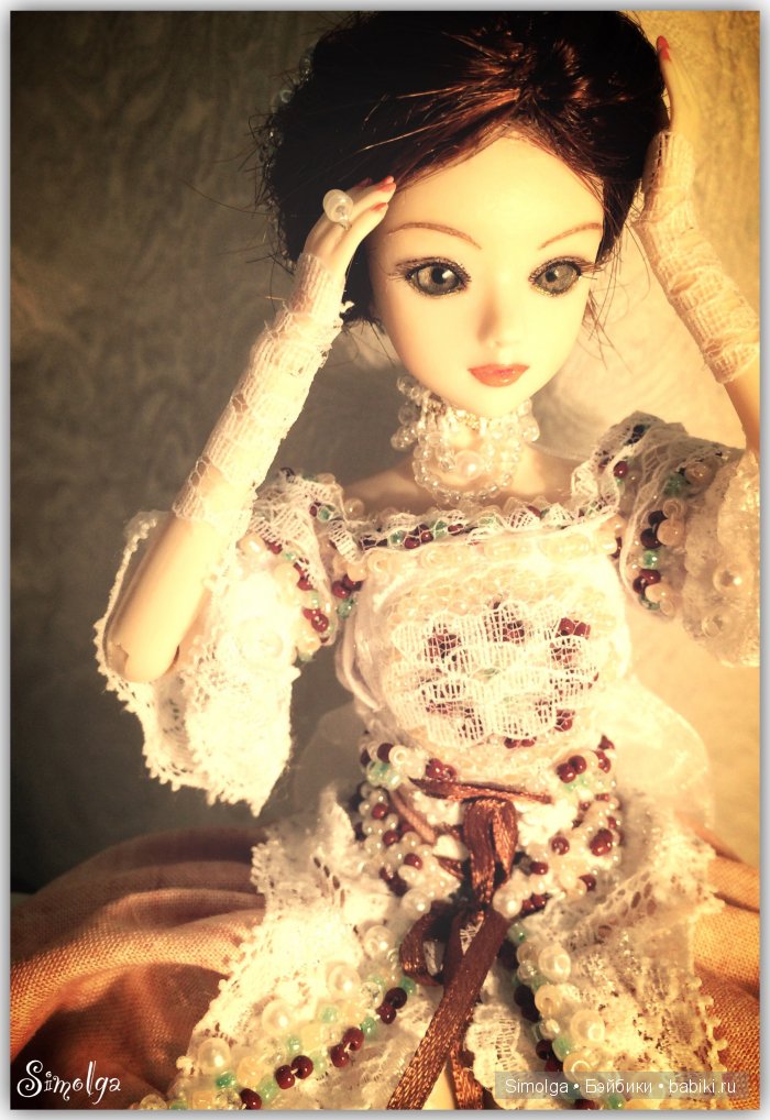 Маленькая Цветочница - новый OOАК J-Doll Vasterlanggatan (фото 5)