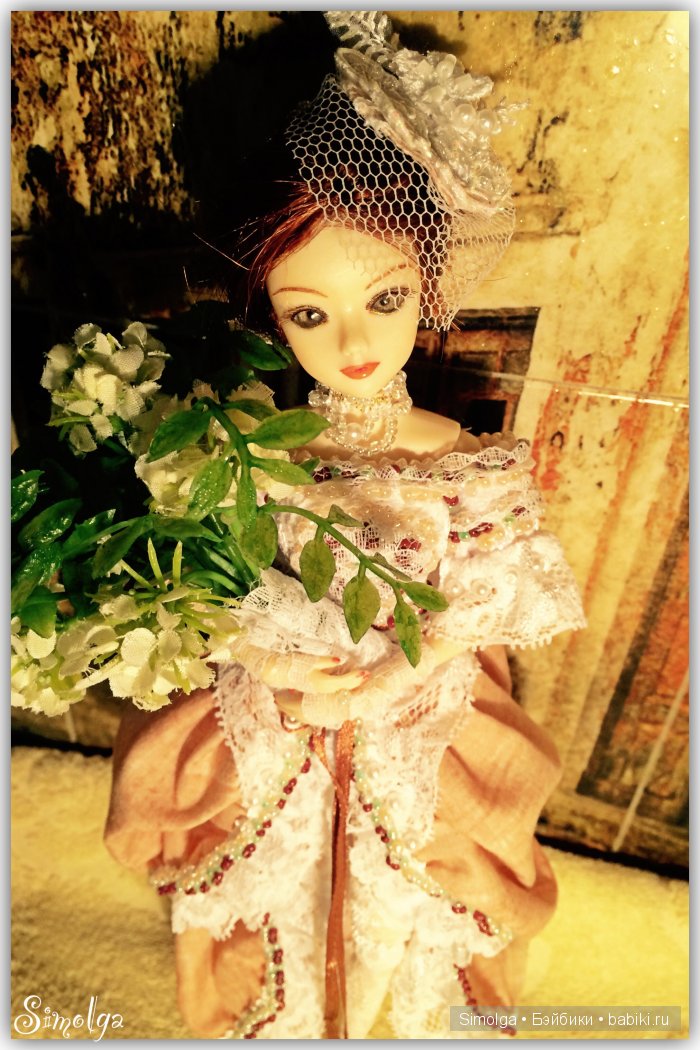 Маленькая Цветочница - новый OOАК J-Doll Vasterlanggatan (фото 3)