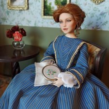 За рукоделием