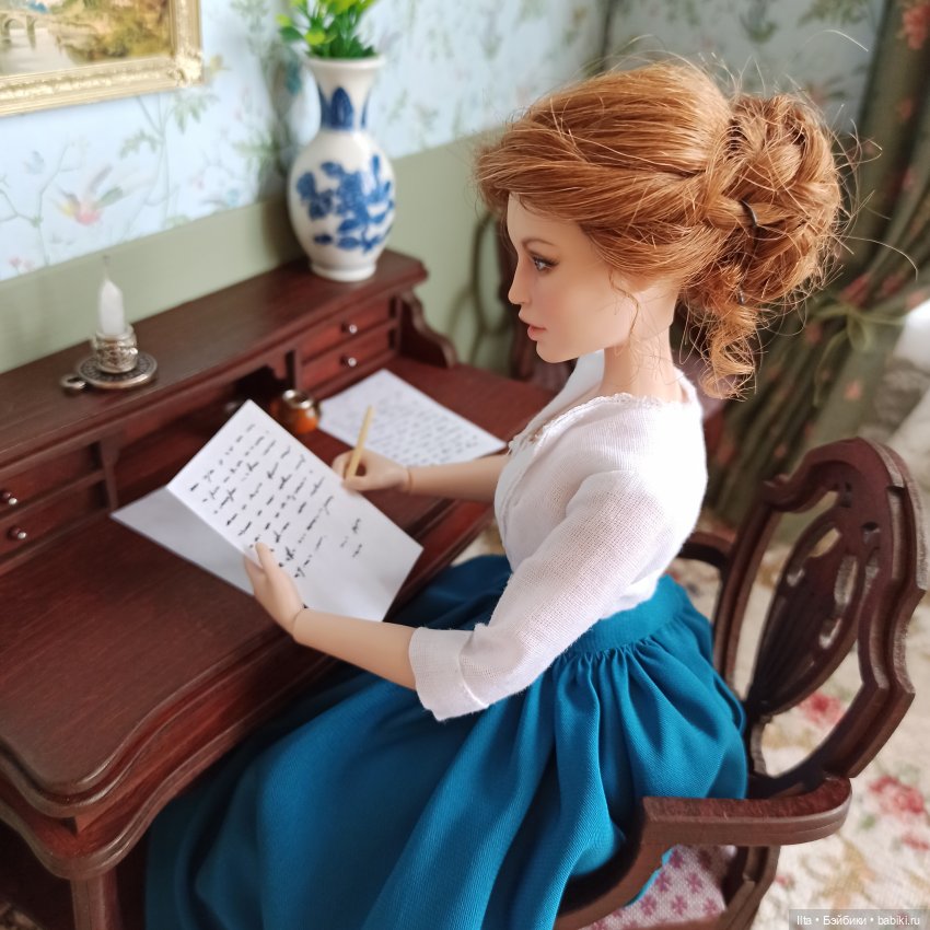 Север и Юг. Маргарет пишет письмо