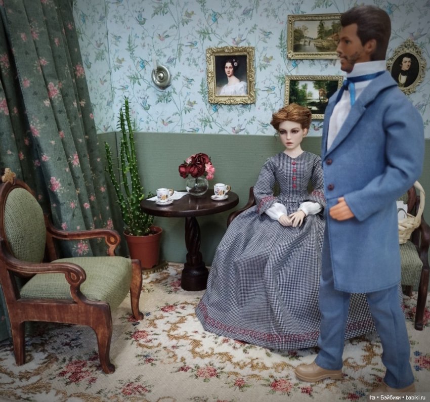 Север и Юг. Фредерик — Гибриды шарнирных кукол (не БЖД): подбор тела