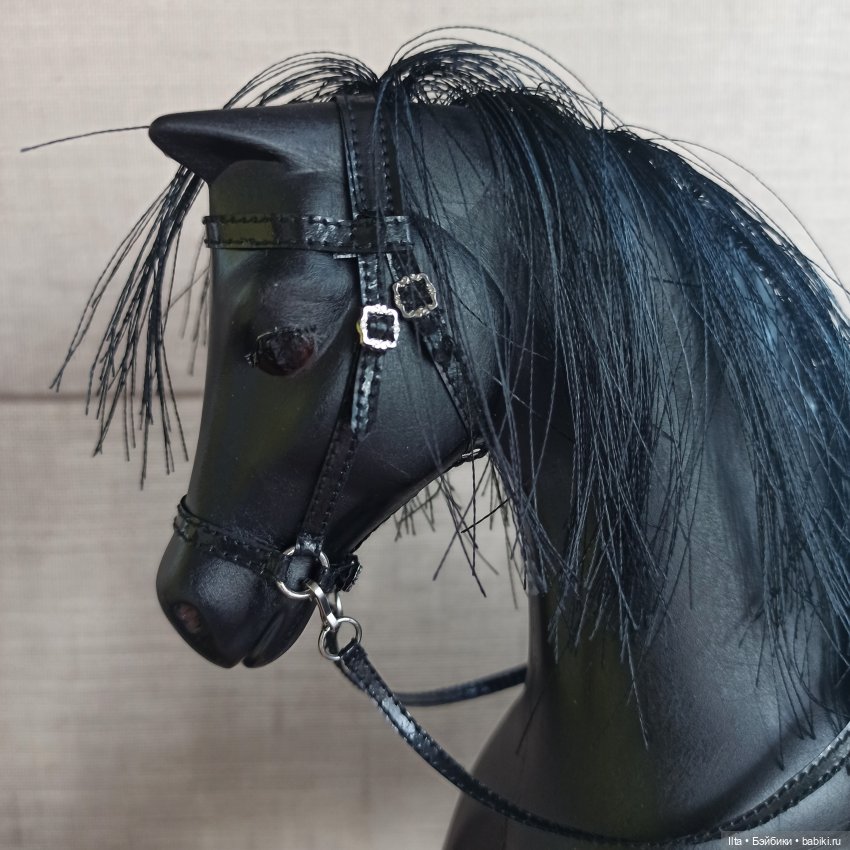 Уздечка для коня | Бэйбики Уздечка для коня — МК по авторским игрушкам и Тедди: тонировка (фото 4)