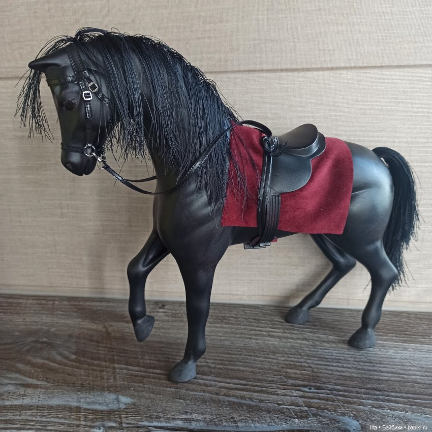 Уздечка для коня | Бэйбики Уздечка для коня — МК по авторским игрушкам и Тедди: тонировка (фото 7)