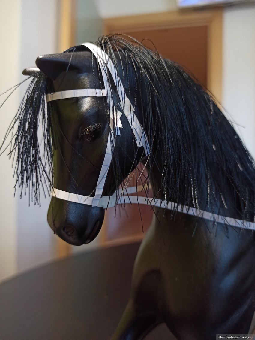 Уздечка для коня | Бэйбики Уздечка для коня — МК по авторским игрушкам и Тедди: тонировка (фото 2)