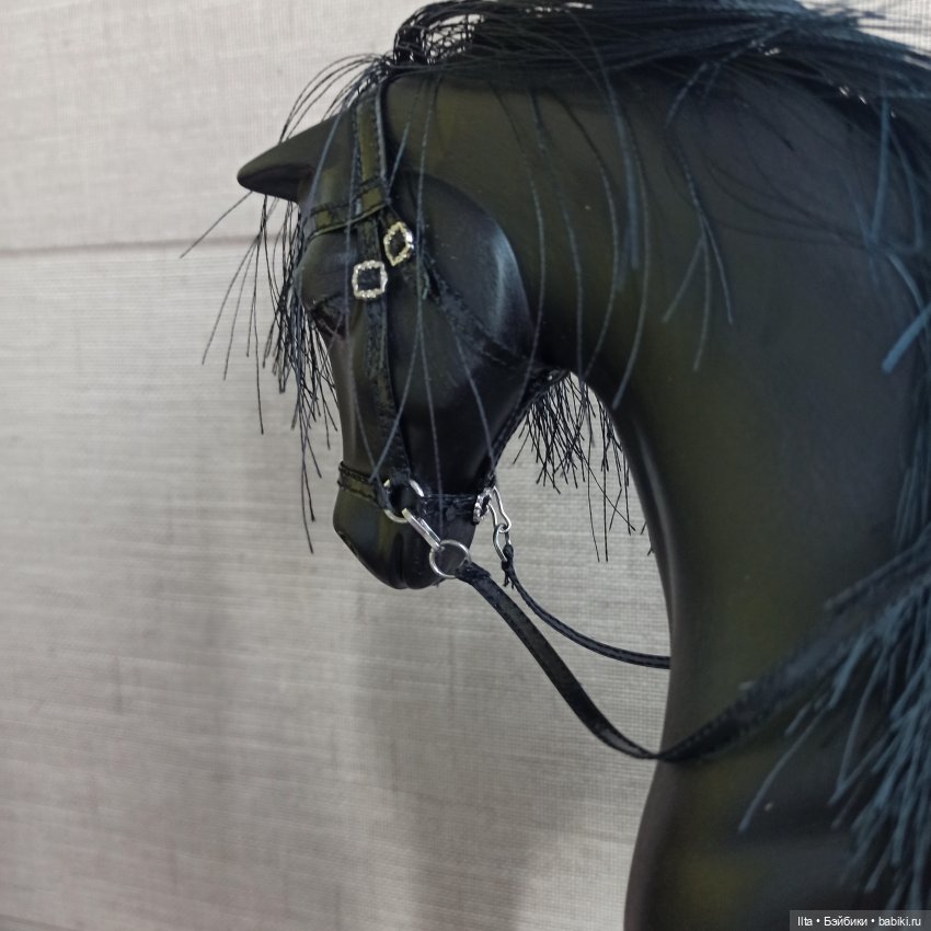 Уздечка для коня | Бэйбики Уздечка для коня — МК по авторским игрушкам и Тедди: тонировка (фото 5)