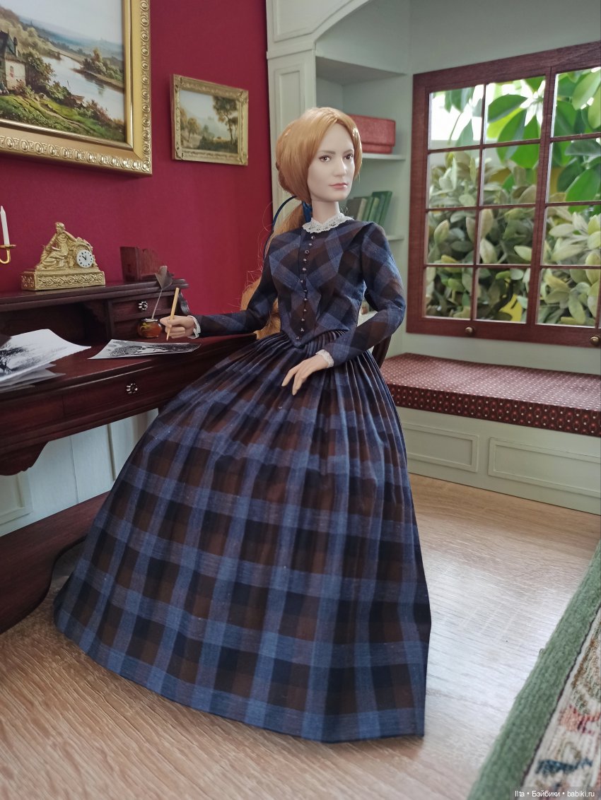 Костюмы. Джейн Эйр | Бэйбики Костюмы. Джейн Эйр — Одежда и обувь для кукол своими руками: фото (фото 9)