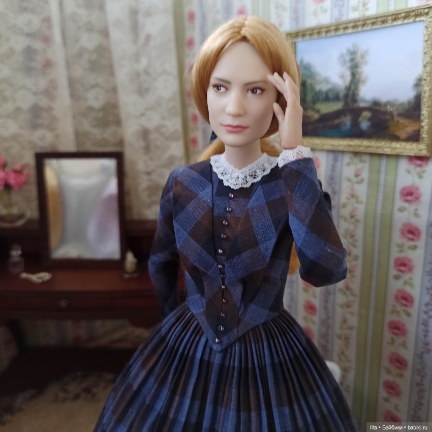 Костюмы. Джейн Эйр | Бэйбики Костюмы. Джейн Эйр — Одежда и обувь для кукол своими руками: фото (фото 10)