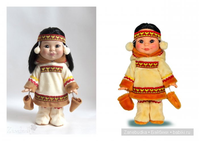 Куклы Веснушки северянин и северянка фирмы "Весна" (фото 9)