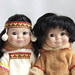 Куклы Веснушки северянин и северянка фирмы "Весна"