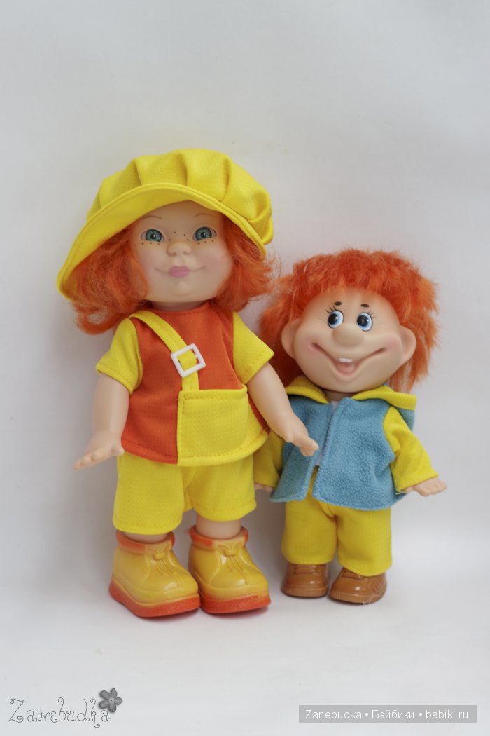 Куклы Веснушка и Гриша фирмы "Весна"