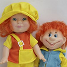 Куклы Веснушка и Гриша фирмы "Весна"