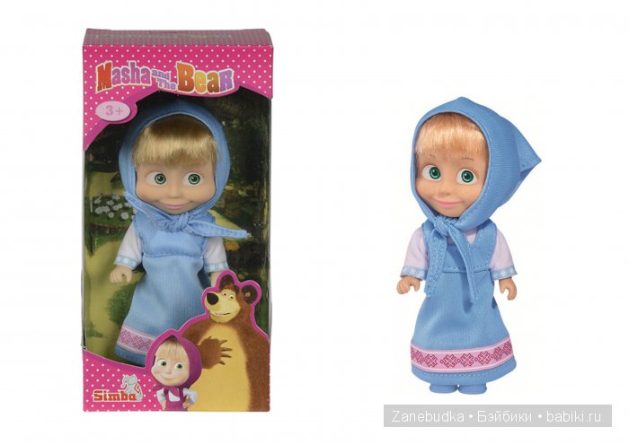 Машка в кармашке — Куклы Маша и Медведь (Simba): Маша в кармашке