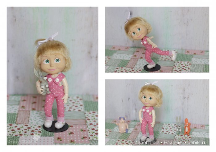 Машка в кармашке — Куклы Маша и Медведь (Simba): Маша в кармашке (фото 4)