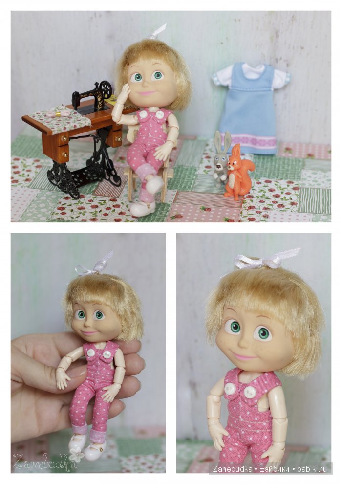 Машка в кармашке — Куклы Маша и Медведь (Simba): Маша в кармашке (фото 2)