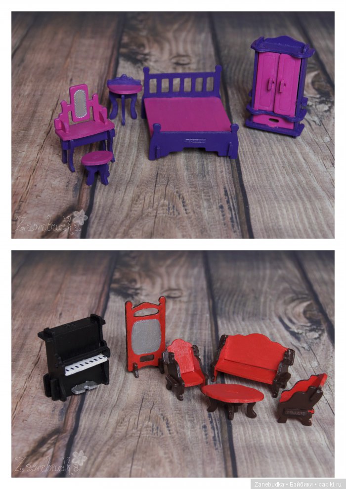 Мебель в наш кукольный домик (фото 5)