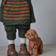 Той пудель для кукол формата 1/6