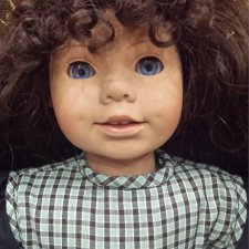 Виниловая куколка малышка флиртушка от автора Heidi Ott