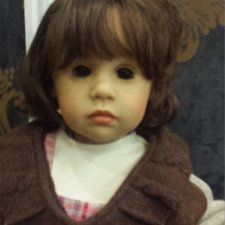 Виниловая куколка очаровательная Лин от автора Sissel Skille