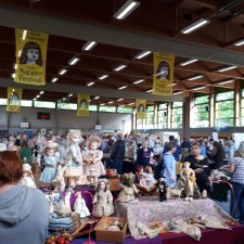 Мои впечатления от посещения интернациональной выставки кукол в Германии. Puppen Festival in Neustadt, Coburg,2018. Фотоотчёт. Часть 4