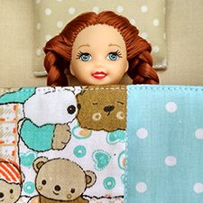 Остатки сладки. Домик, кроватка для маленькой куколки